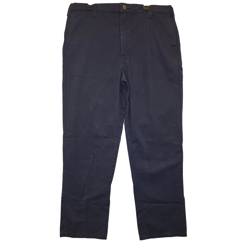 Workrite FR UltraSoft Navy Blue Flame Resistant Work Pants 40x34 431UT95NB HRC 2